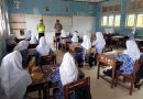 Polres Aceh Jaya Laksanakan Program Peulisi Sajan Sikula di SMPN 3 Krueng Sabee Polres Aceh Jaya Laksanakan Program Peulisi Sajan Sikula di SMPN 3 Krueng Sabee