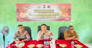 Penjabaran Perintah Kapolda, Polres Aceh Jaya Bentuk Komunitas Masyarakat Peduli Api Guna Cegah Karhutla